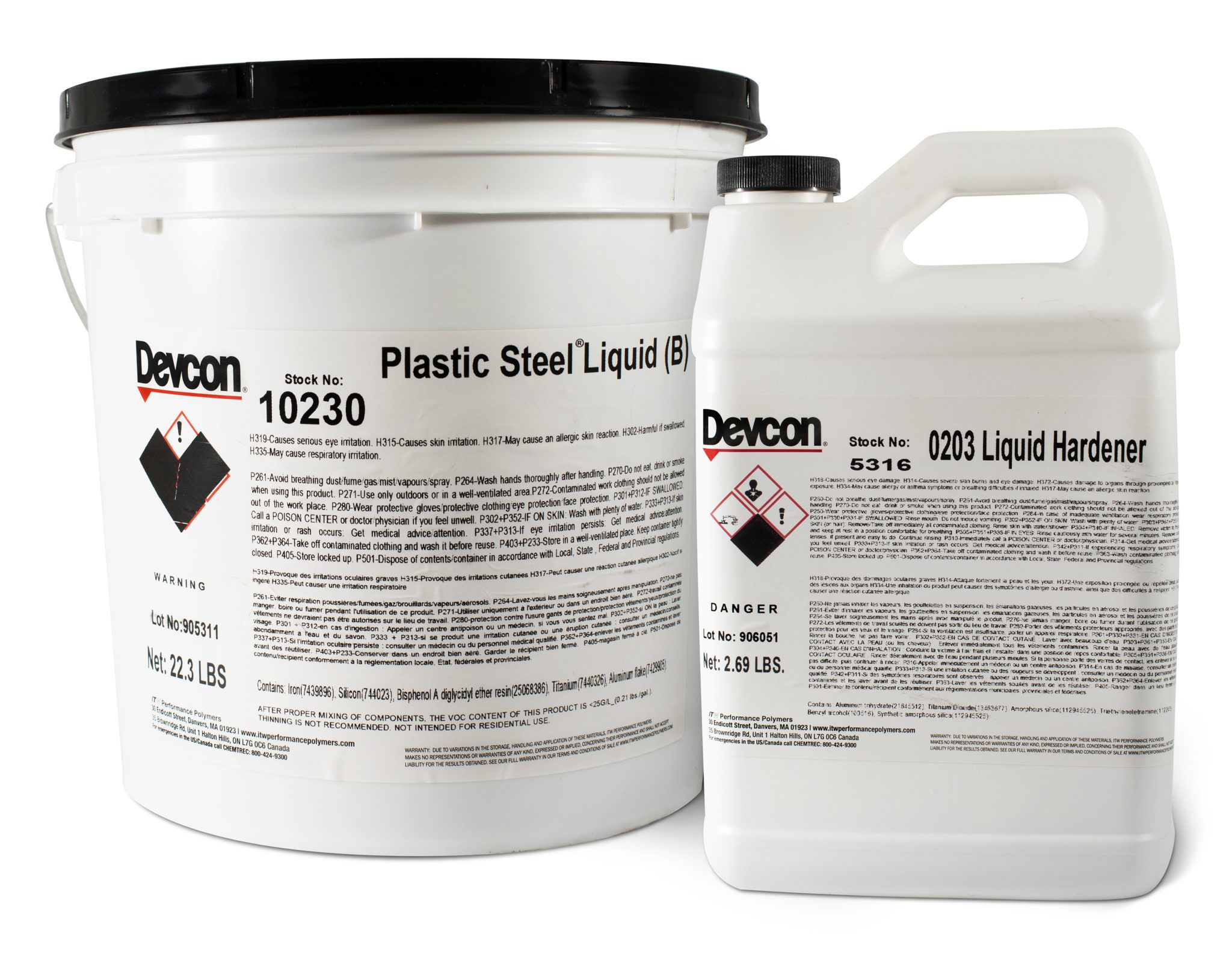 Devcon® Plastic Steel® Liquid (B) - ITW Performance Polymers