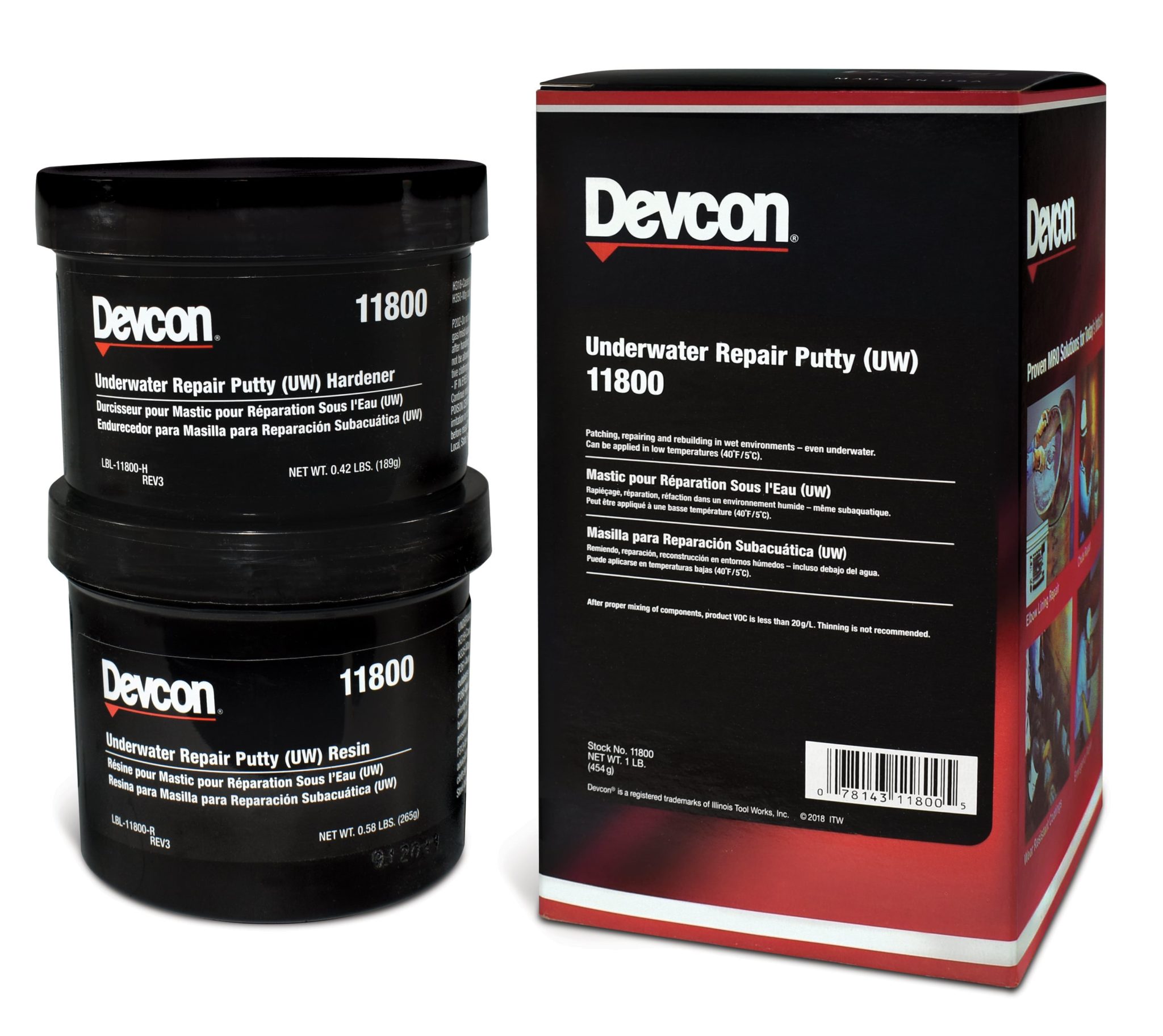 Devcon® Wet Surface Repair Putty (UW) ITW Performance Polymers