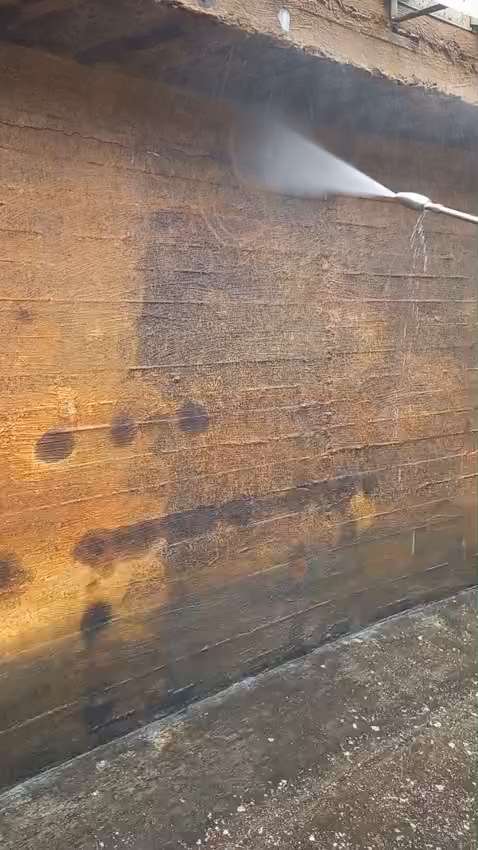 500 bar hydro surface prep