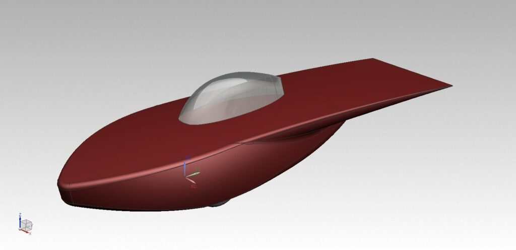 CAD Model of the car