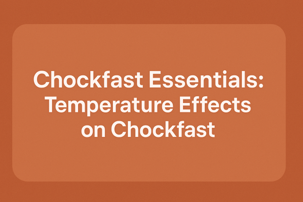 Chockfast Essentials