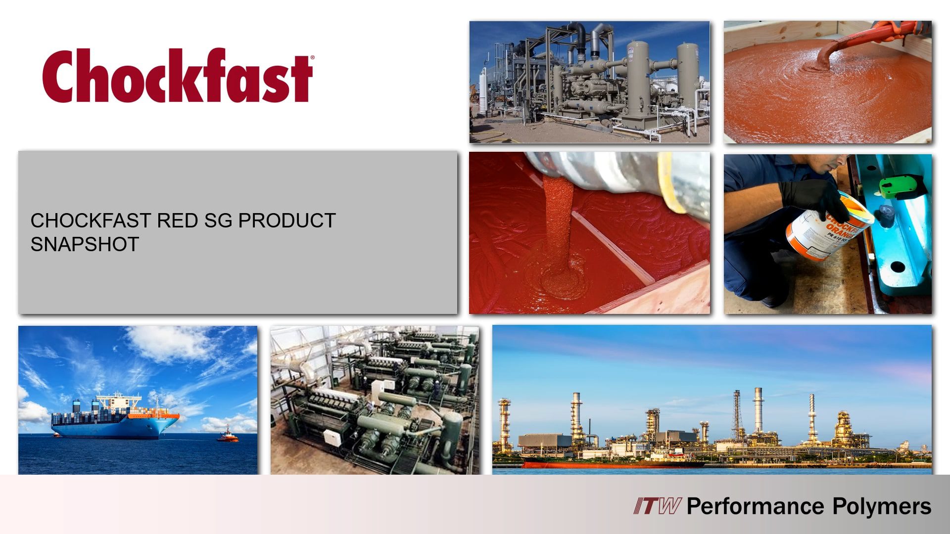 Read more about the article Chockfast Red SG Product Snapshot