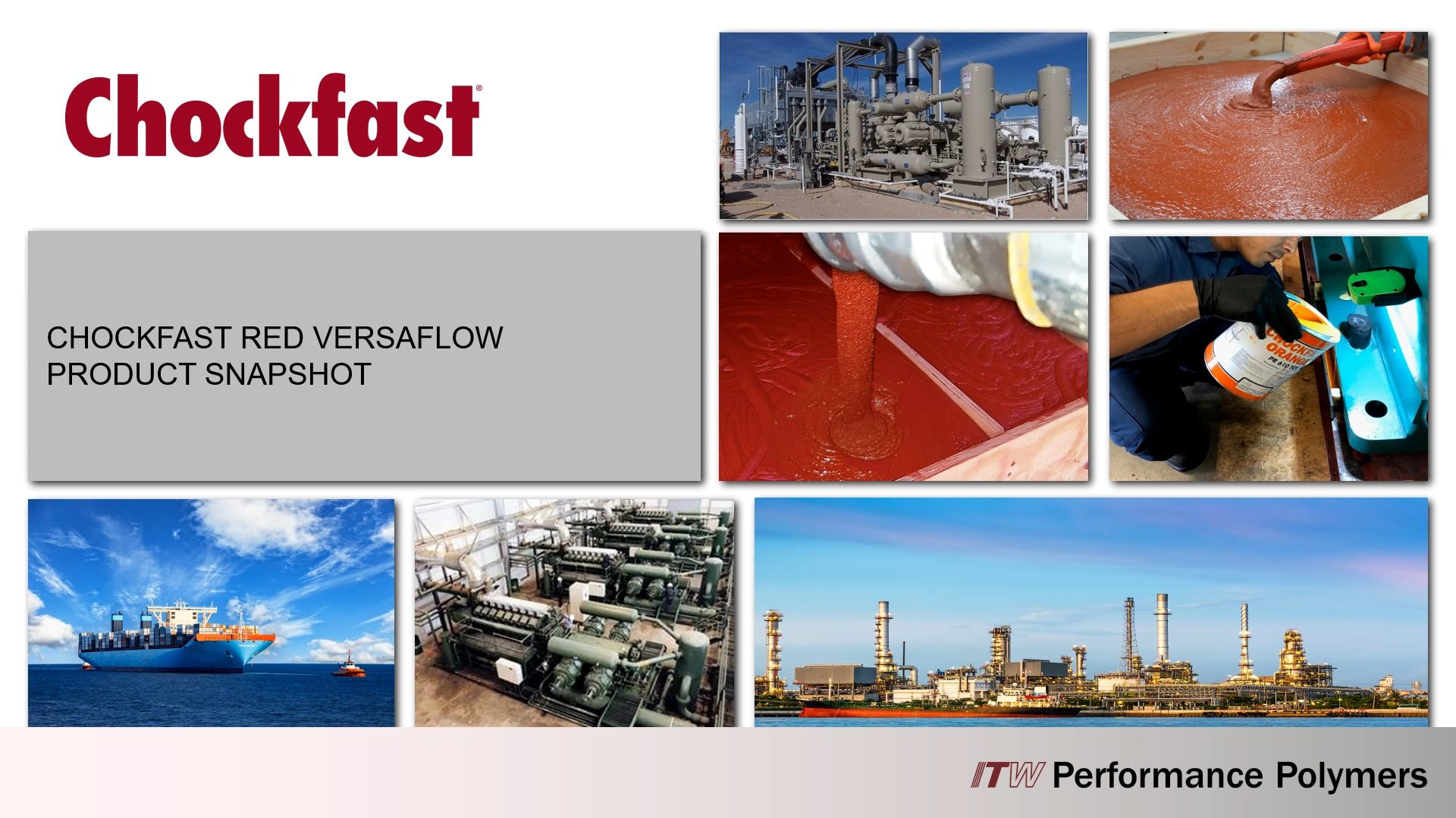 Read more about the article Chockfast Red Versaflow Product Snapshot