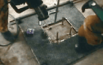 Chockfast crane installation