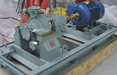 Chockfast open deck grouting pumps