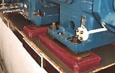 Chockfast power turbines