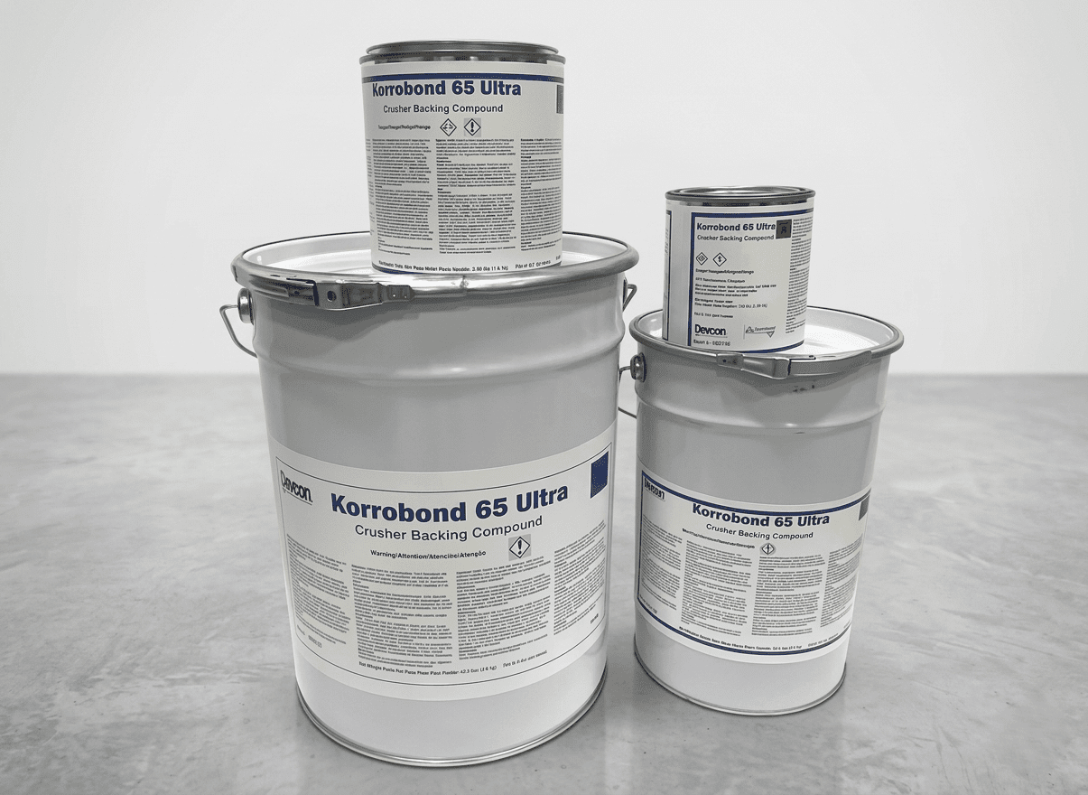 New Product Launch Devcon® Korrobond™ 65 Ultra: A Safer, Faster, and Stronger Crusher Backing Compound