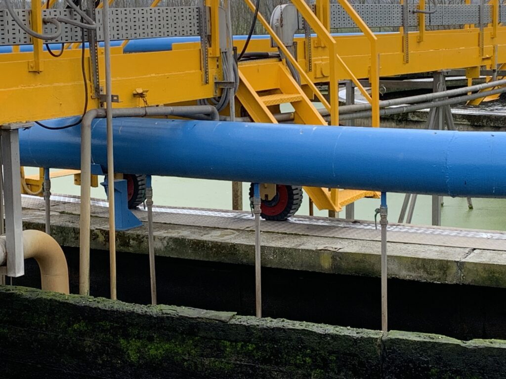 Clarifier track in production