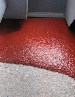 ITW Performance Polymers Industrial Grouts, Polymers, and Foundation Systems in Action image of Chockfast Red