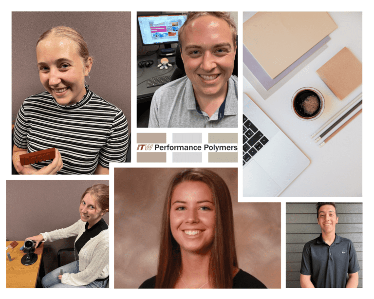 ITW Performance Polymers internship 2022 collage