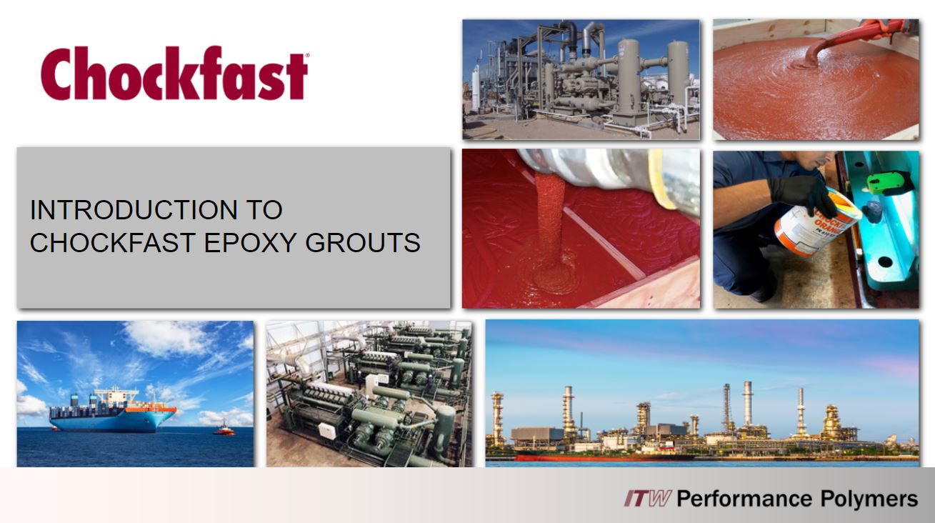 Read more about the article Introduction to Chockfast Epoxy Grouts