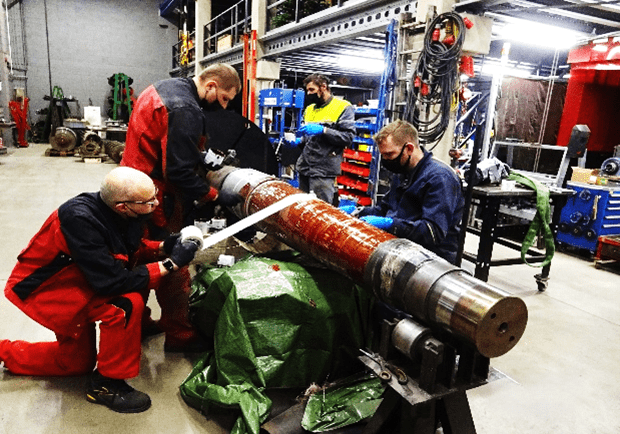 Cavitation and corrosion maintenance repair