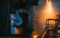 Steel manufacturing plant