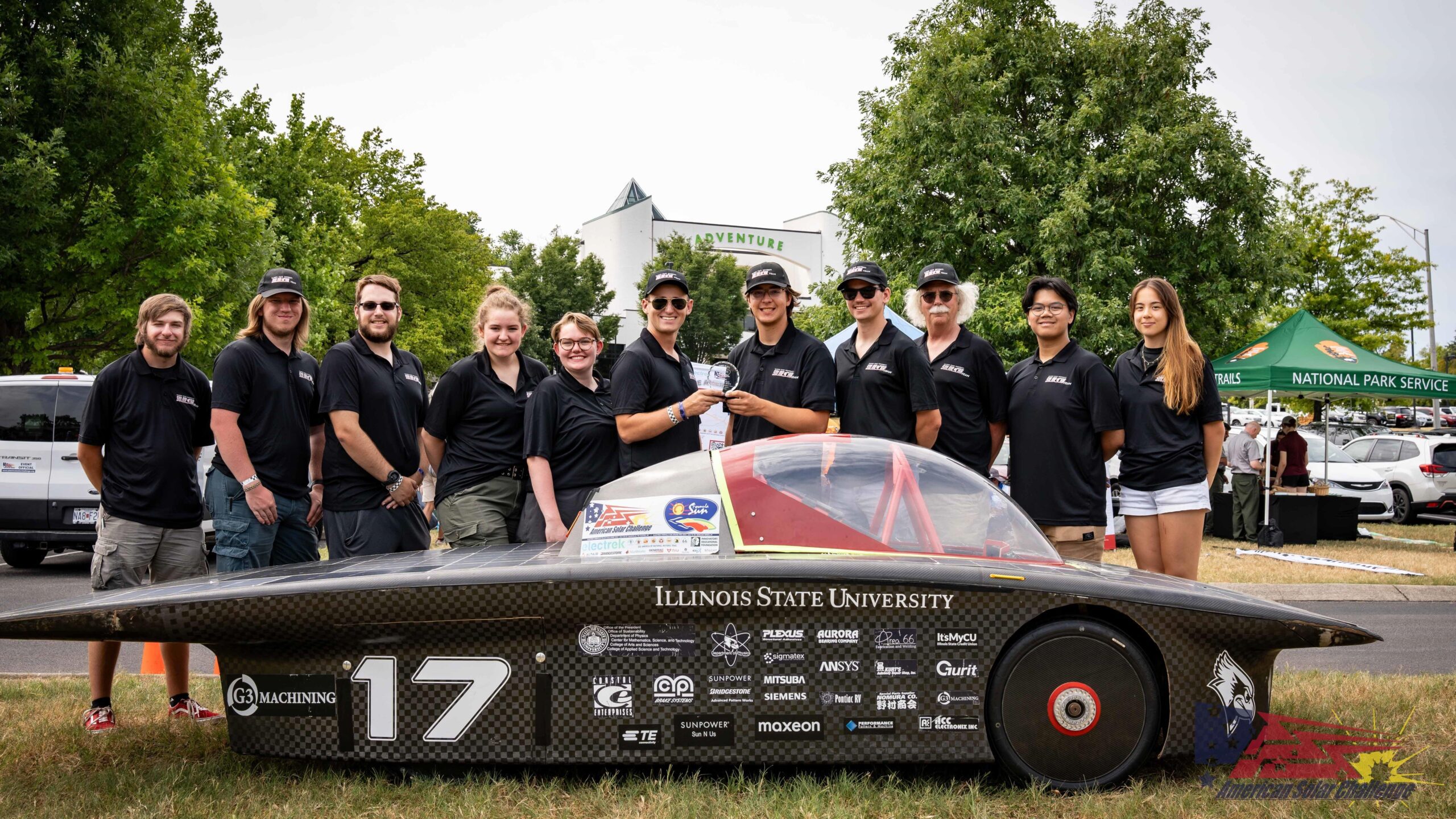 Plexus® Acrylic Adhesives Help Illinois State University Solar Car team Place at Formula Sun Grand Prix & the American Solar Challenge