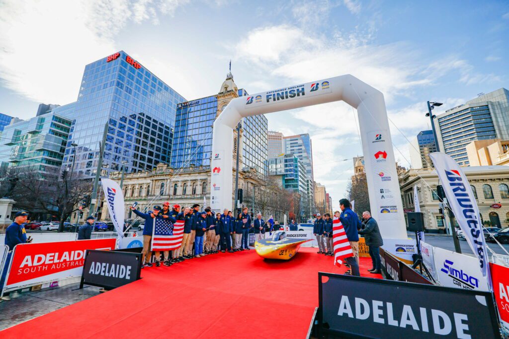 Solar car Millenium assembled with Plexus adhesives