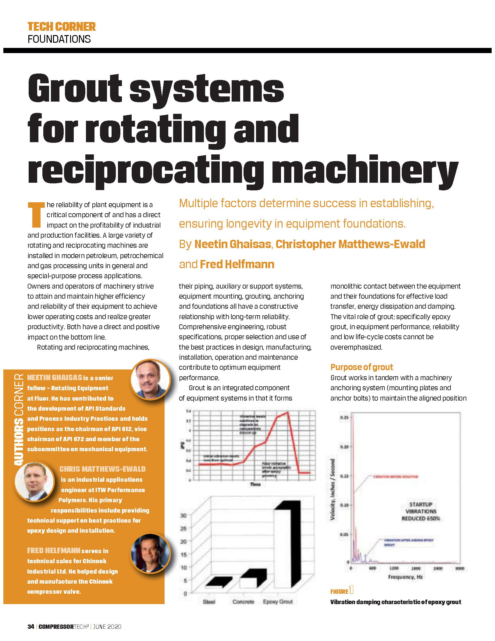 Read more about the article Grout systems for rotating and reciprocating machinery
